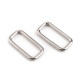Anillo metálico rectangular para cinta de mochila, ancho 25 mm - Latón antiguo (100 Piezas) Anillo metálico rectangular para cinta de mochila, ancho 25 mm - Latón antiguo (100 Piezas)