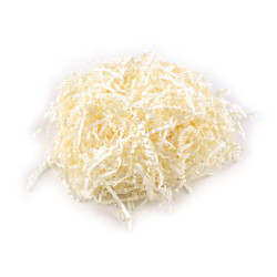 Decorative paper grass 30 g wavy - Creamy light (1 Bag)