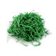 Decorative paper grass 30 g wavy - Green (3 Bags)