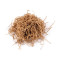 Erba di carta decorativa ondulata, 1 kg - Marrone naturale (1 Bustina)