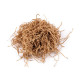 Decorative paper grass 1 kg wavy - Natural brown (4 Bags)