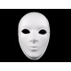 Carnival eye mask for diy painting - venetian - White (1 Piece) Carnival eye mask for diy painting - venetian - White (1 Piece)