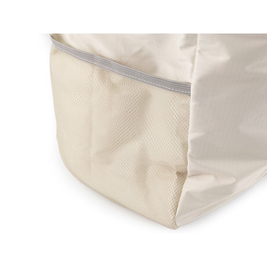 Reisetasche leicht, faltbar, 44 x 35 cm - Hell-créme (1 Stück) Reisetasche leicht, faltbar, 44 x 35 cm - Hell-créme (1 Stück)