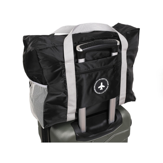 Reisetasche leicht, faltbar, 44 x 35 cm - Hell-créme (1 Stück) Reisetasche leicht, faltbar, 44 x 35 cm - Hell-créme (1 Stück)