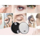 Magnifying mirror with suction cups ø9; 10 cm - Black (1 Piece) Magnifying mirror with suction cups ø9; 10 cm - Black (1 Piece)