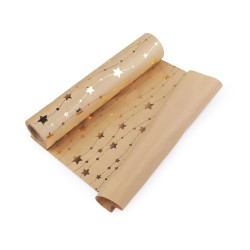 Catifea pentru realizarea traverselor si decoratiunilor, latime 28 cm - Bej (1 Bucată)