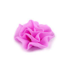 Kwiat do przyklejenia / do przyszycia ø6,5 cm - Fioletowa (10 Sztuki)