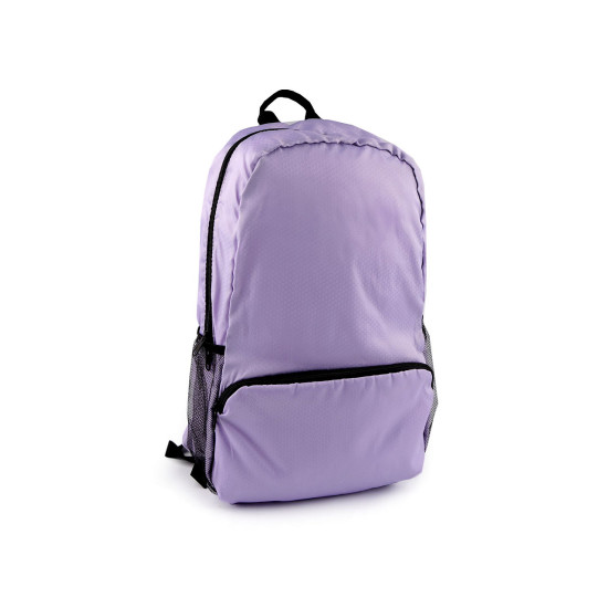 Lightweight folding backpack 33x48 cm - Black (1 Piece) Lightweight folding backpack 33x48 cm - Black (1 Piece)