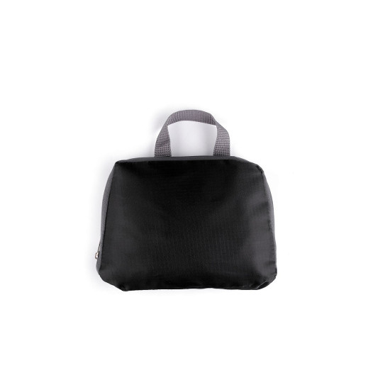 Lightweight folding backpack 37x41 cm - Black (1 Piece) Lightweight folding backpack 37x41 cm - Black (1 Piece)