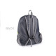Lightweight folding backpack 37x41 cm - Black (1 Piece) Lightweight folding backpack 37x41 cm - Black (1 Piece)