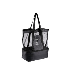 Light bag with thermal box 42x41 cm - Black (1 Piece)