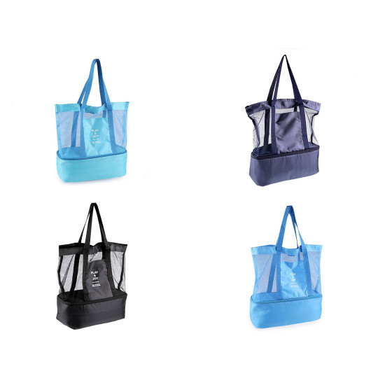 Light bag with thermal box 42x41 cm - Blue azure (4 Pieces) Light bag with thermal box 42x41 cm - Blue azure (4 Pieces)
