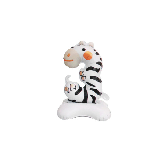 Standing inflatable birthday numbers - animals - Lightbeige (1 Piece) Standing inflatable birthday numbers - animals - Lightbeige (1 Piece)