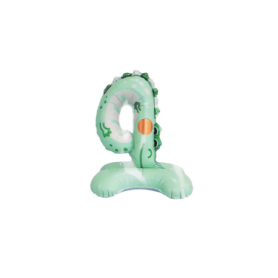 Standing inflatable birthday numbers - animals - Lightbeige (1 Piece) Standing inflatable birthday numbers - animals - Lightbeige (1 Piece)