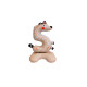 Standing inflatable birthday numbers - animals - Lightbeige (1 Piece) Standing inflatable birthday numbers - animals - Lightbeige (1 Piece)