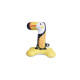 Standing inflatable birthday numbers - animals - Lightbeige (1 Piece) Standing inflatable birthday numbers - animals - Lightbeige (1 Piece)