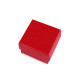 Boîte à bijoux, 5,5 x 5,5 cm - Rouge (12 Pièces) Boîte à bijoux, 5,5 x 5,5 cm - Rouge (12 Pièces)