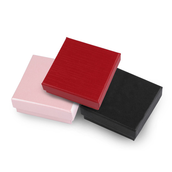 Boîte à bijoux, 9 x 9 cm - Poudre (12 Pièces) Boîte à bijoux, 9 x 9 cm - Poudre (12 Pièces)