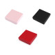 Boîte à bijoux, 11 x 11 cm - Rouge (3 Pièces) Boîte à bijoux, 11 x 11 cm - Rouge (3 Pièces)