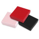 Boîte à bijoux, 11 x 11 cm - Rouge (3 Pièces) Boîte à bijoux, 11 x 11 cm - Rouge (3 Pièces)