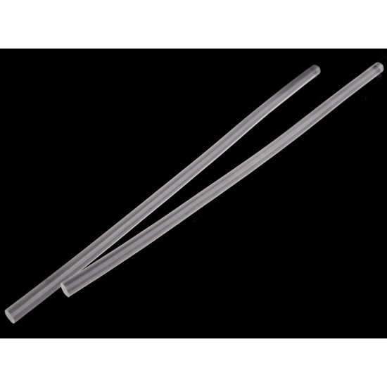 Glue gun sticks ø7 mm length 25 cm non-yellowing - Transparent (50 Pieces) Glue gun sticks ø7 mm length 25 cm non-yellowing - Transparent (50 Pieces)