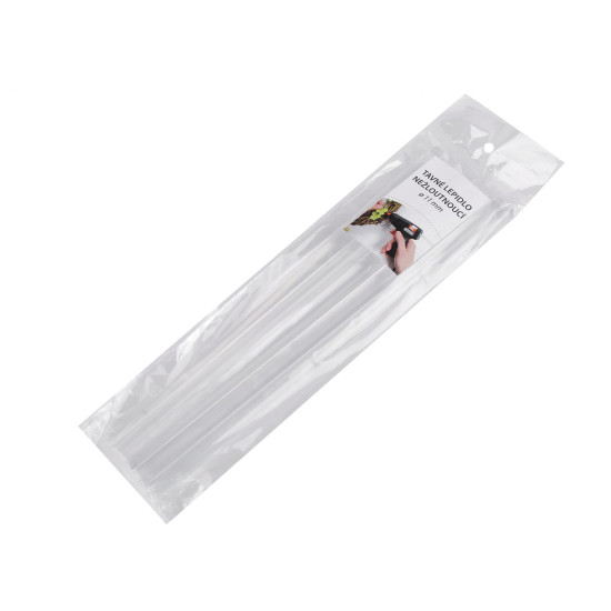 Hot melt glue sticks ø11 mm length 25 cm non-yellowing - Transparent (5 Pieces) Hot melt glue sticks ø11 mm length 25 cm non-yellowing - Transparent (5 Pieces)