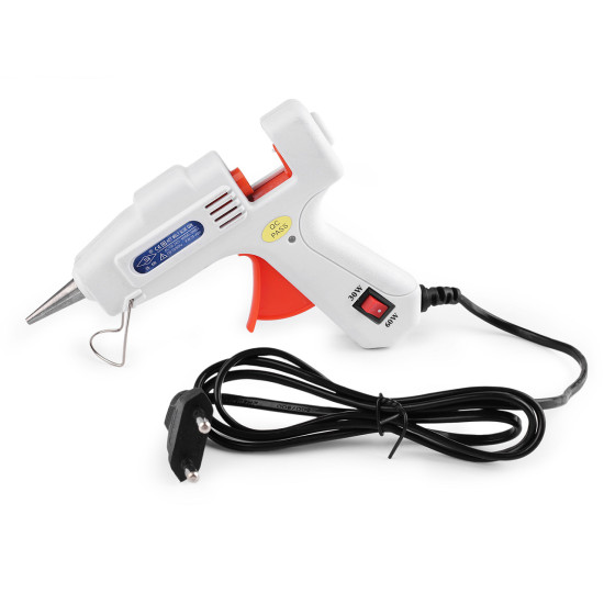 Hot glue gun ø7 mm - White (4 Pieces) Hot glue gun ø7 mm - White (4 Pieces)