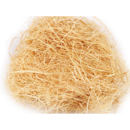 Bast zum arrangieren, 500 g - Natürlich (1 Tasche) Bast zum arrangieren, 500 g - Natürlich (1 Tasche)