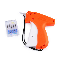 Tugging gun with spare needles - Orange (1 Set)
