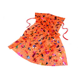 Cape d’halloween/carnaval pour enfant - Orange (1 Pièce)