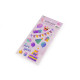Plastic stickers - happy birthday - As pictured (1 Card) Plastic stickers - happy birthday - As pictured (1 Card)