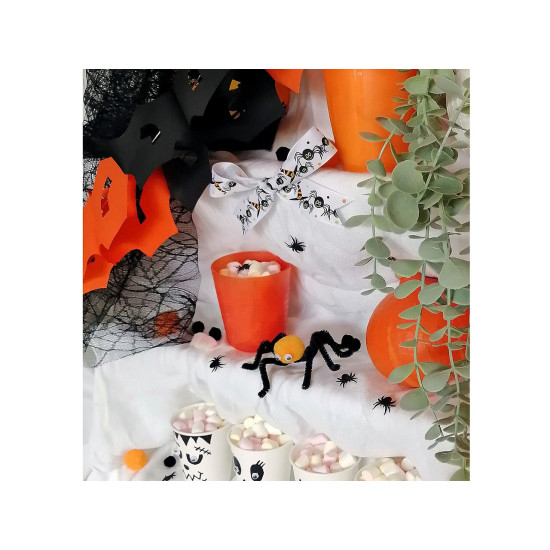 Bambuľky mix farieb ø20 mm - Oranžovožltá (1 Vrecko)