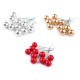 Boules décoratives/baies sur fil métallique, ø 2 cm - Or (120 Pièces) Boules décoratives/baies sur fil métallique, ø 2 cm - Or (120 Pièces)