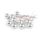 Boules décoratives/baies sur fil métallique, ø 1,5 cm - Saumon (10 Pièces) Boules décoratives/baies sur fil métallique, ø 1,5 cm - Saumon (10 Pièces)