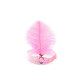 Bandeau de carnaval rétro avec sequins et plumes - Rouge (10 Pièces) Bandeau de carnaval rétro avec sequins et plumes - Rouge (10 Pièces)