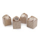 Boîte cadeau avec étiquette - Beige (2 Pièces) Boîte cadeau avec étiquette - Beige (2 Pièces)