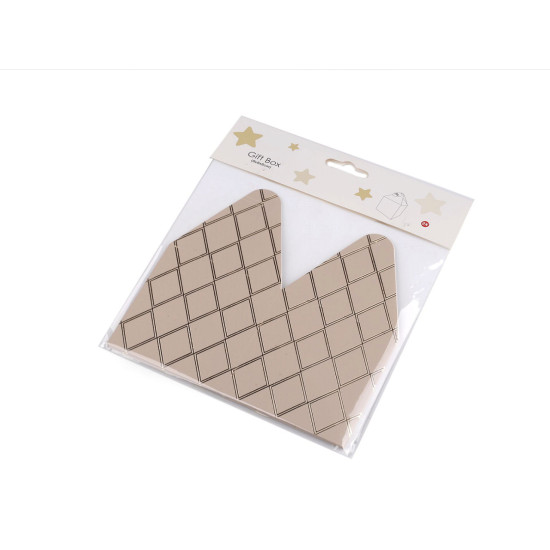 Boîte cadeau avec étiquette - Beige (2 Pièces) Boîte cadeau avec étiquette - Beige (2 Pièces)