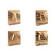 Boîte cadeau avec nœud - Brun naturel (10 Pièces) Boîte cadeau avec nœud - Brun naturel (10 Pièces)