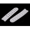 Banda de fixare / scurtator pentru sepci latime de 20 mm - Alb (10 Perechi)