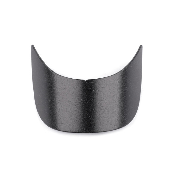 Daszek do czapki - półprodukt, szerokość 55 mm dziecięcy - Czarny (50 Sztuki) Daszek do czapki - półprodukt, szerokość 55 mm dziecięcy - Czarny (50 Sztuki)