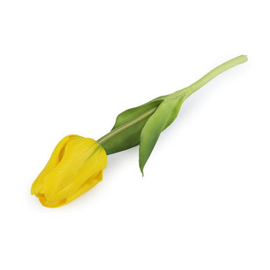 Artificial tulip - White (5 Pieces) Artificial tulip - White (5 Pieces)