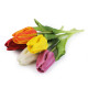 Artificial tulip - White (5 Pieces) Artificial tulip - White (5 Pieces)