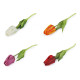 Artificial tulip - White (5 Pieces) Artificial tulip - White (5 Pieces)