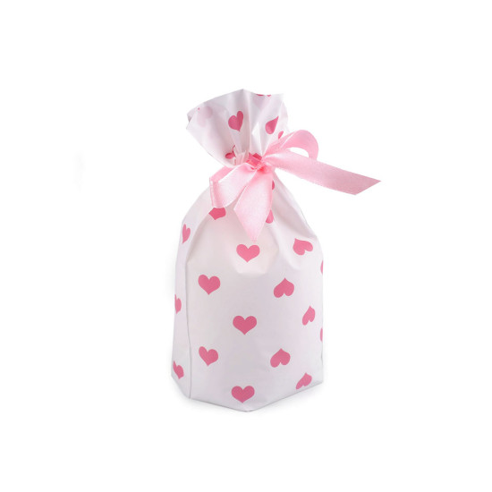 Borsa per alimenti, con nastro, dimensioni: 12 x 17,5 cm - Bianco (5 Pezzi) Borsa per alimenti, con nastro, dimensioni: 12 x 17,5 cm - Bianco (5 Pezzi)