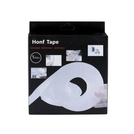 Banda dublu adezivă nano latime 3 cm - Transparent (1 Bucată) Banda dublu adezivă nano latime 3 cm - Transparent (1 Bucată)