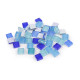 Glass mosaic stones - Violet (1 Bag) Glass mosaic stones - Violet (1 Bag)