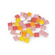 Glass mosaic stones - Violet (1 Bag) Glass mosaic stones - Violet (1 Bag)