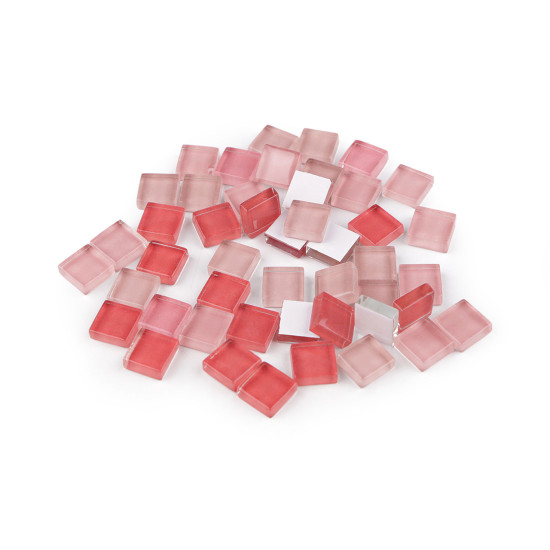 Glass mosaic stones - Violet (1 Bag) Glass mosaic stones - Violet (1 Bag)