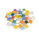 Glass mosaic stones - Violet (1 Bag) Glass mosaic stones - Violet (1 Bag)