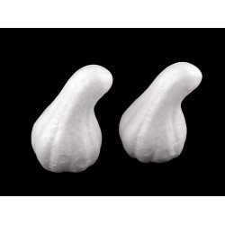 Dynia styropianowa 7x10,5 cm - White (10 Sztuki)